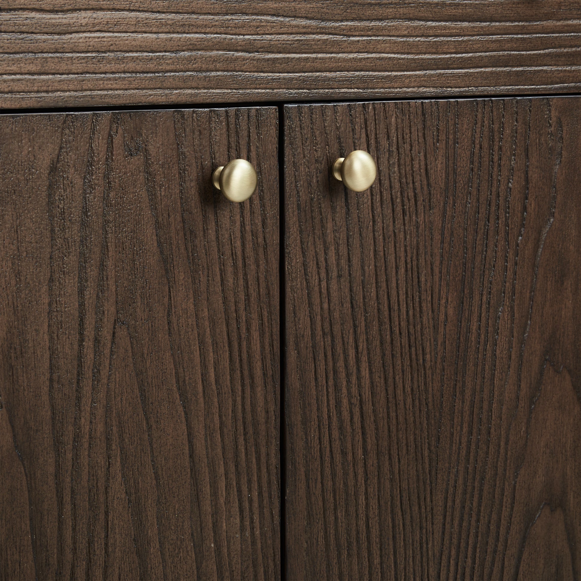 James Martin Vanities Gracyn 36" Sable Single Vanity With 3cm Victorian Silver Quartz Widespread Top