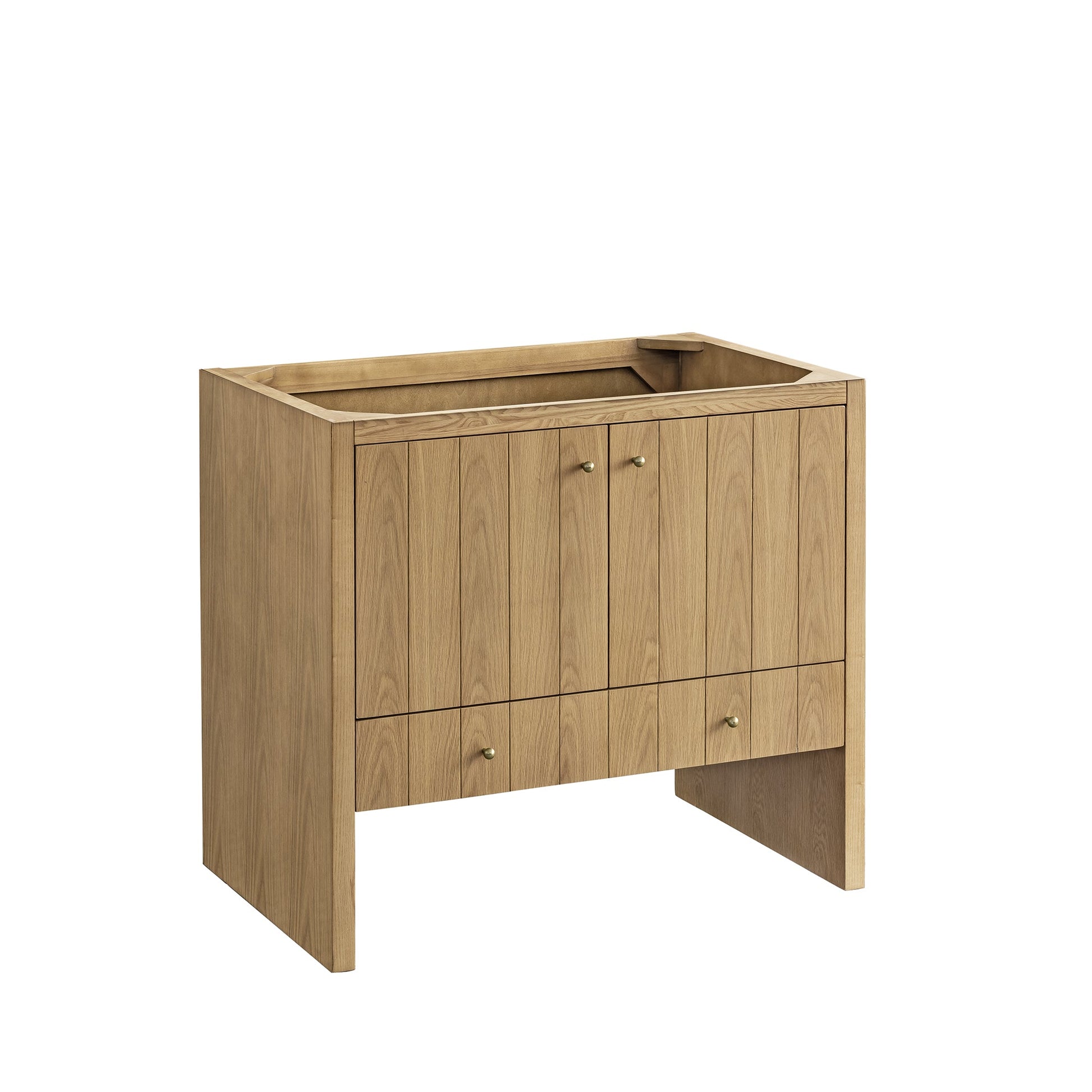 James Martin Vanities Hudson 36" Light Natural Oak Single Vanity