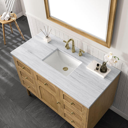 James Martin Vanities Laurent 48" Light Natural Oak Single Vanity