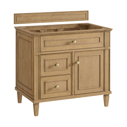 James Martin Vanities Lorelai 36" Light Natural Oak Single Vanity