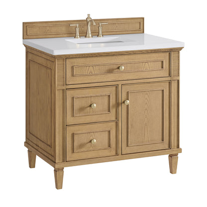 James Martin Vanities Lorelai 36" Light Natural Oak Single Vanity