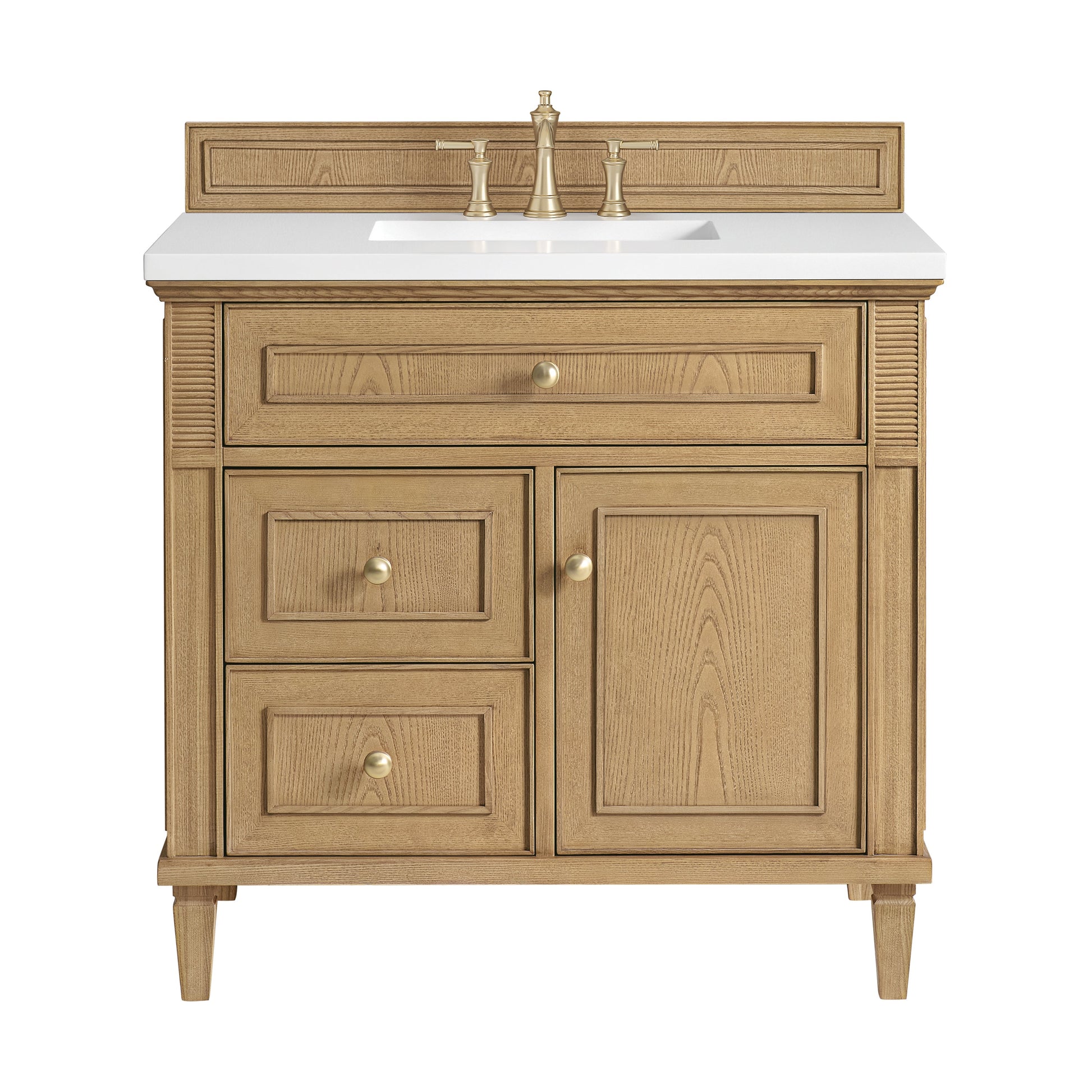 James Martin Vanities Lorelai 36" Light Natural Oak Single Vanity