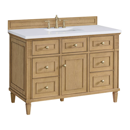 James Martin Vanities Lorelai 48" Light Natural Oak Single Vanity