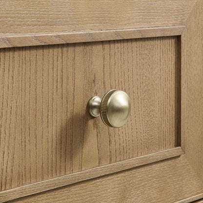 James Martin Vanities Lorelai 48" Light Natural Oak Single Vanity With 3 CM Ethereal Noctis Quartz Top