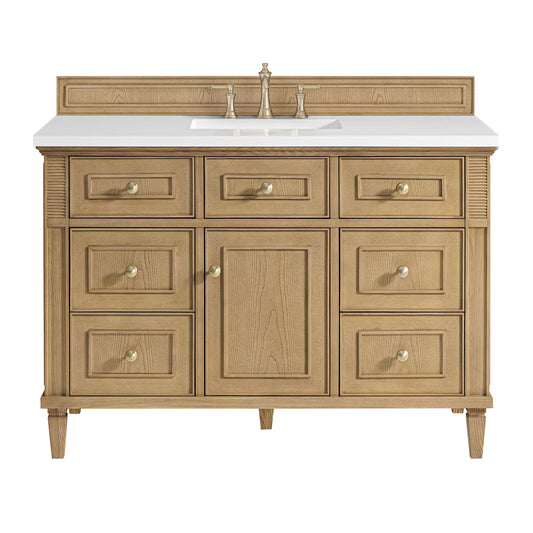 James Martin Vanities Lorelai 48" Light Natural Oak Single Vanity