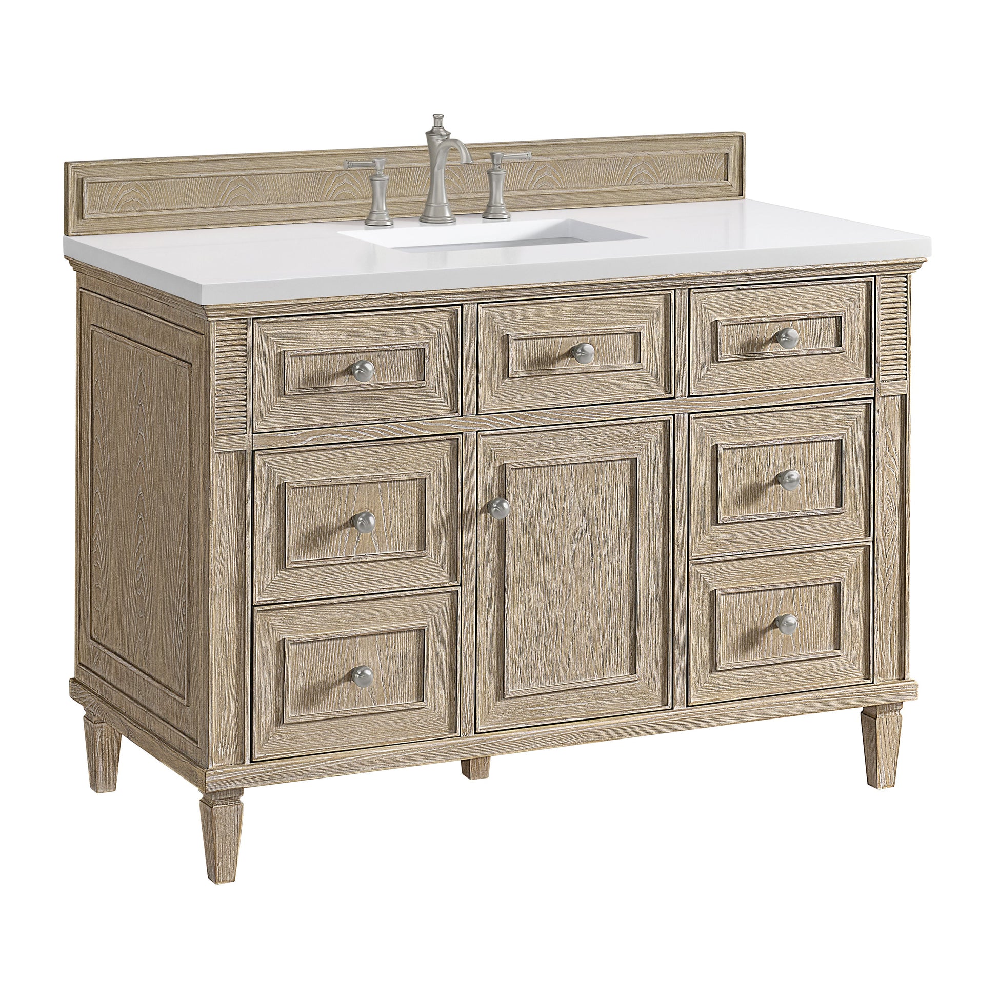 James Martin Vanities Lorelai 48" Whitewashed Oak Single Vanity