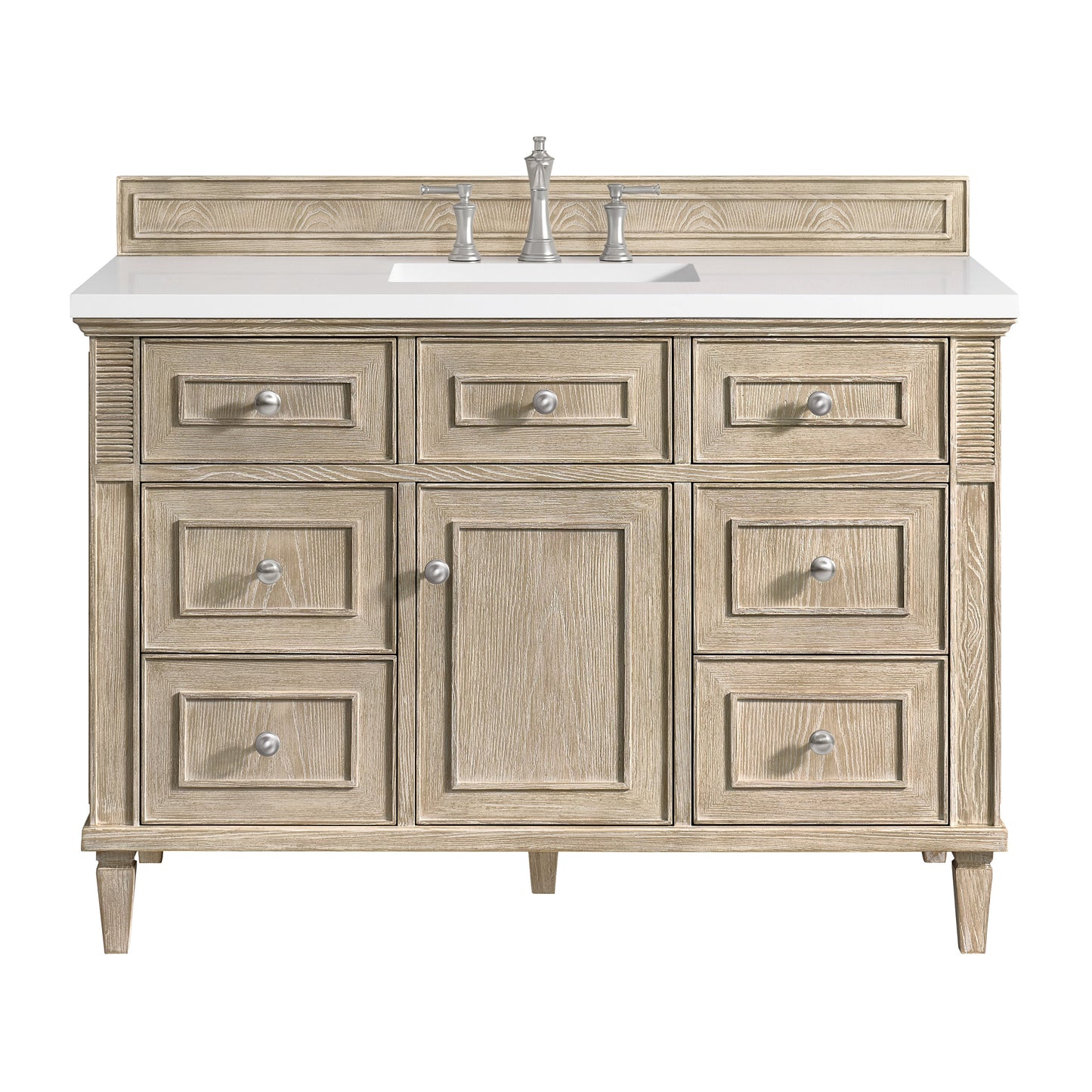 James Martin Vanities Lorelai 48" Whitewashed Oak Single Vanity