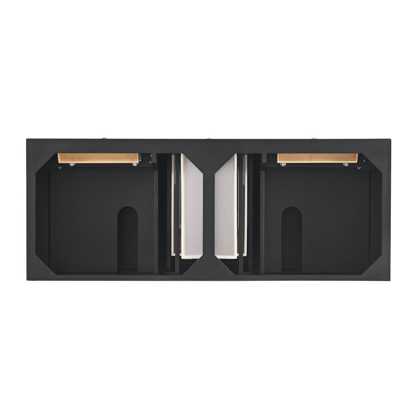 James Martin Vanities Lorelai 60" Black Onyx Double Vanity