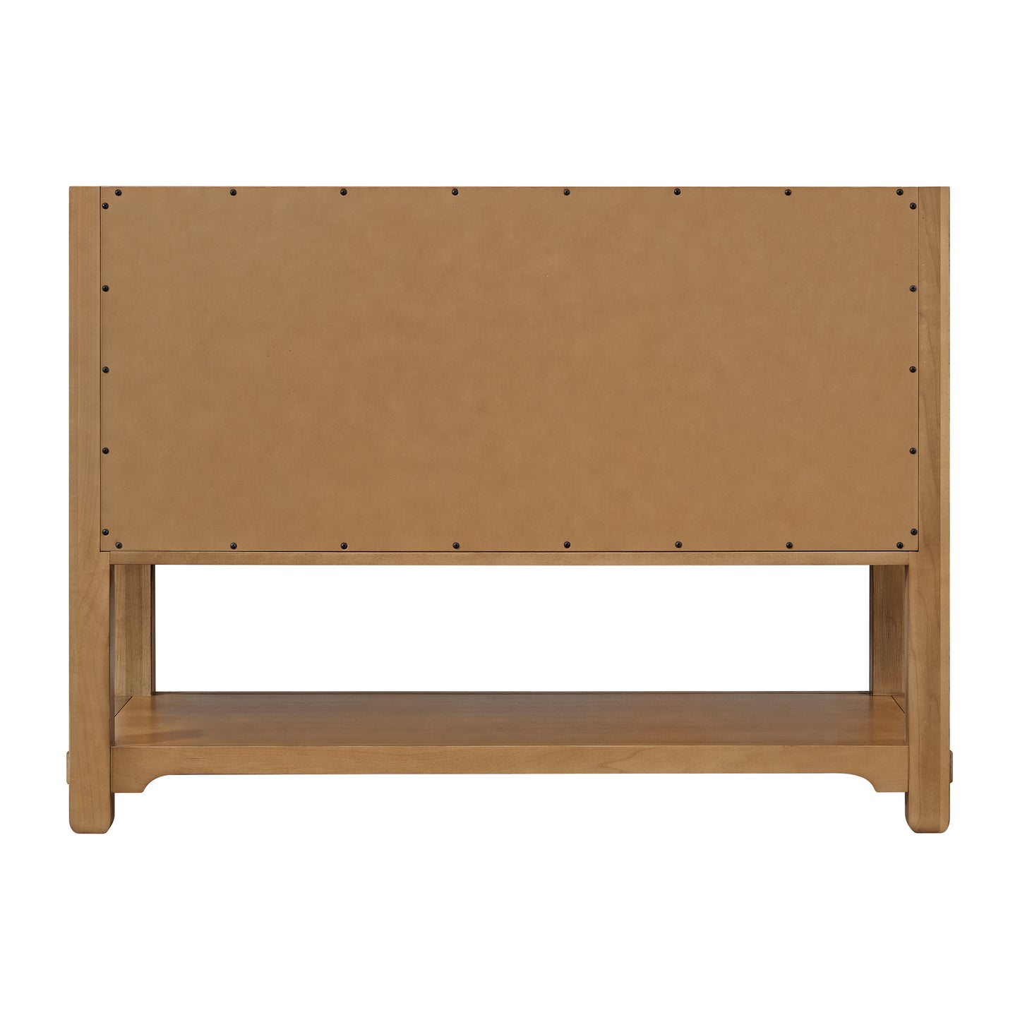 James Martin Vanities Malibu 48" Amber Birch Single Vanity With 3 cm Arctic Fall Solid Surface Top