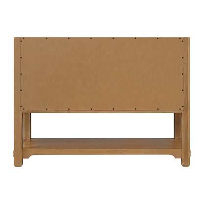 James Martin Vanities Malibu 48" Amber Birch Single Vanity With 3 cm Charcoal Soapstone Quartz Top