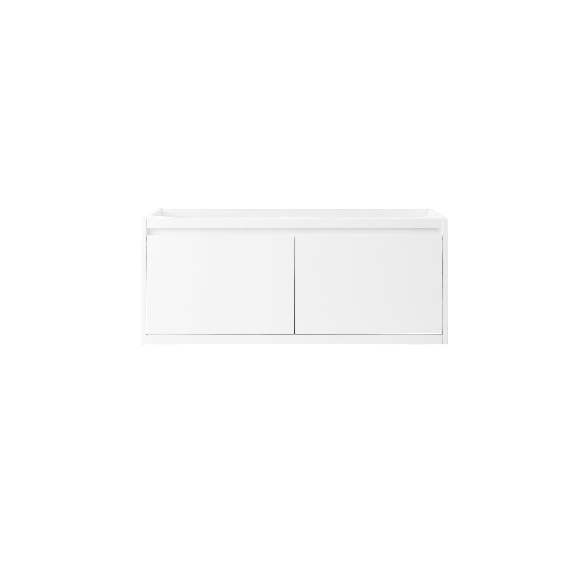 James Martin Vanities Mantova 47.3" Glossy White Single Vanity Cabinet