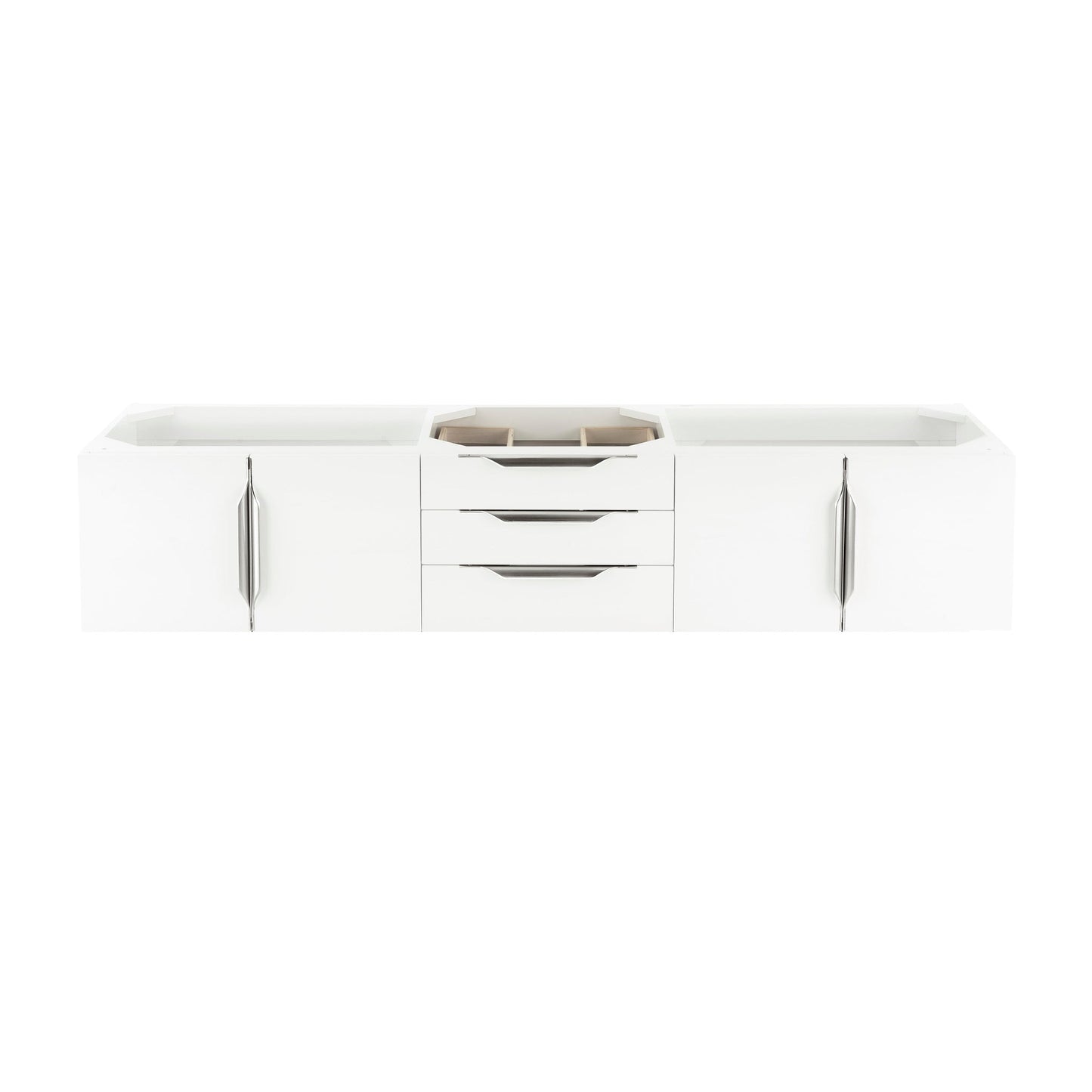 James Martin Vanities Mercer Island 72" Glossy White Single Vanity