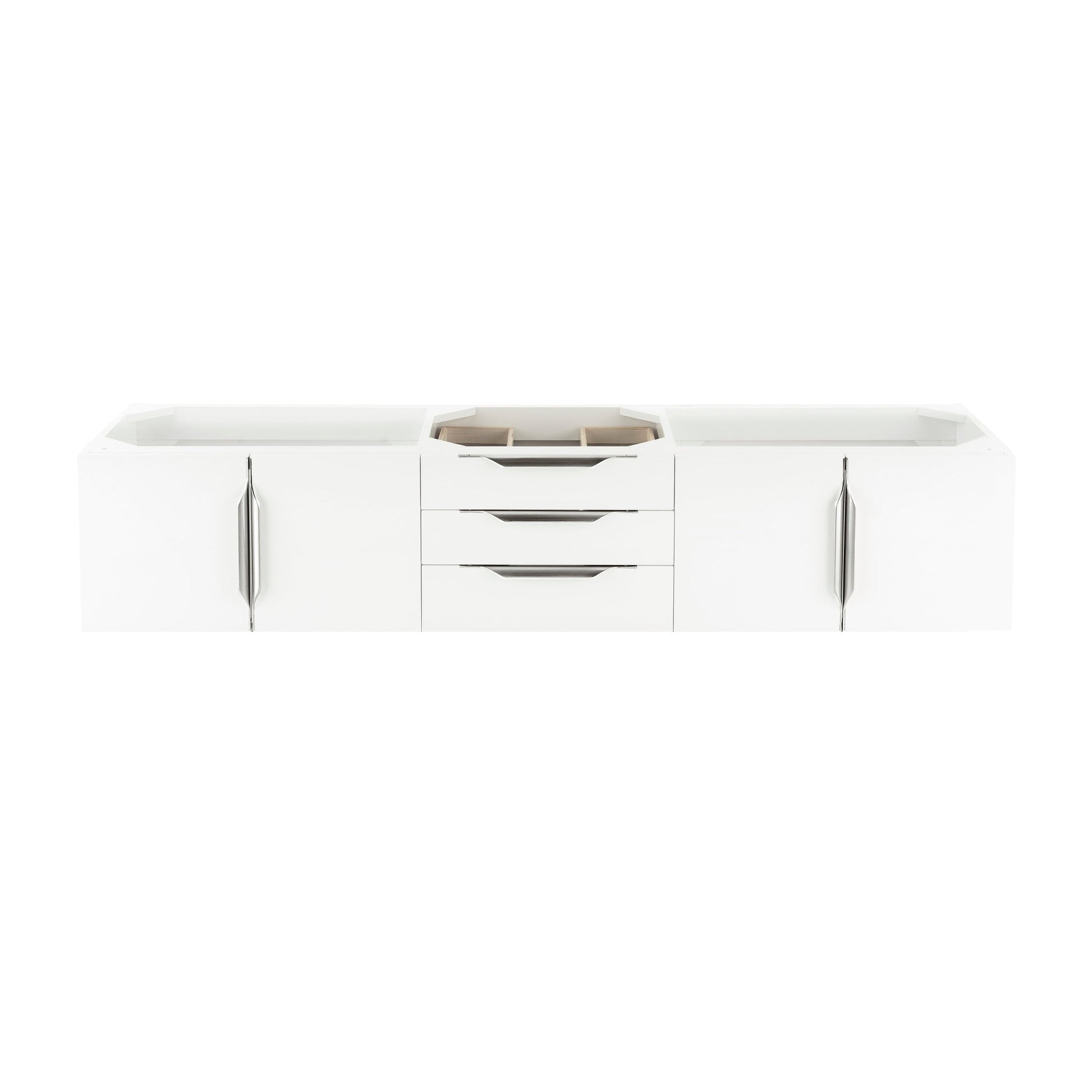 James Martin Vanities Mercer Island 72" Glossy White Single Vanity