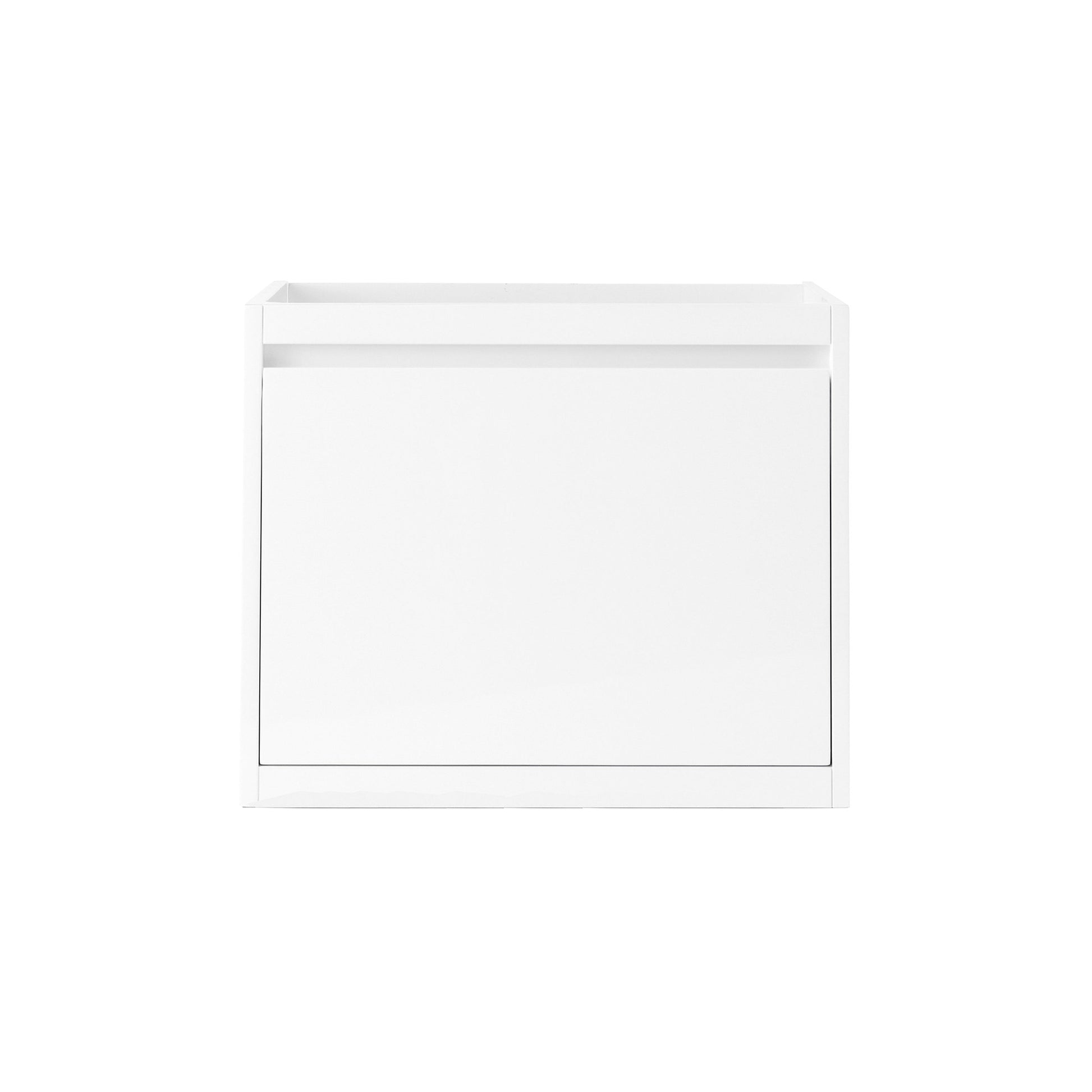 James Martin Vanities Milan 23.6" Glossy White Single Vanity Cabinet
