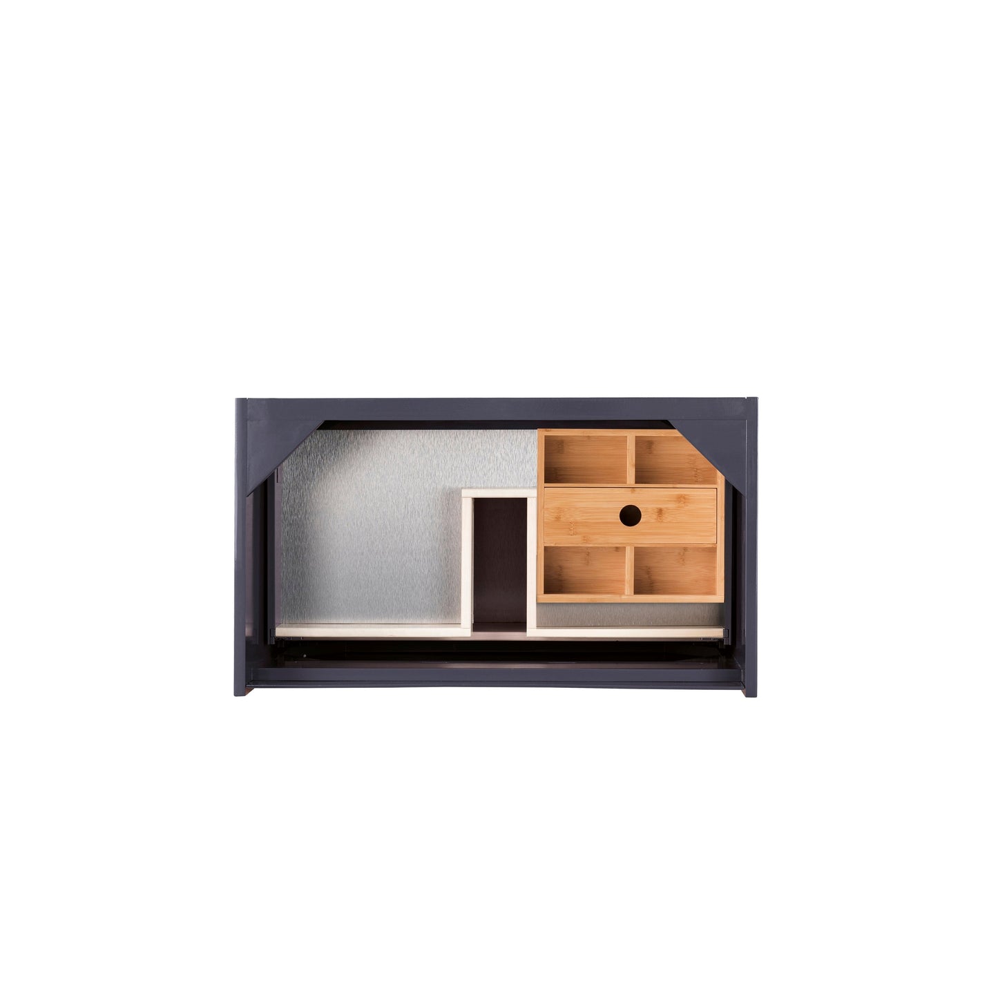 James Martin Vanities Milan 31.5" Modern Grey Glossy Single Vanity Cabinet