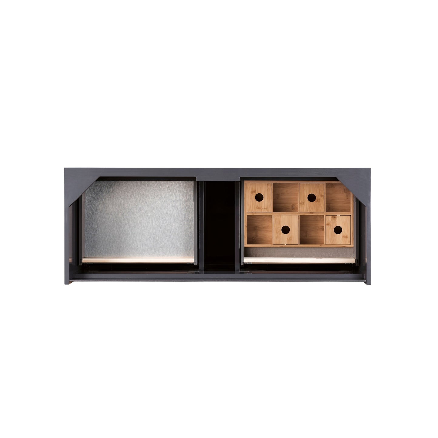 James Martin Vanities Milan 47.3" Modern Grey Glossy Single Vanity Cabinet