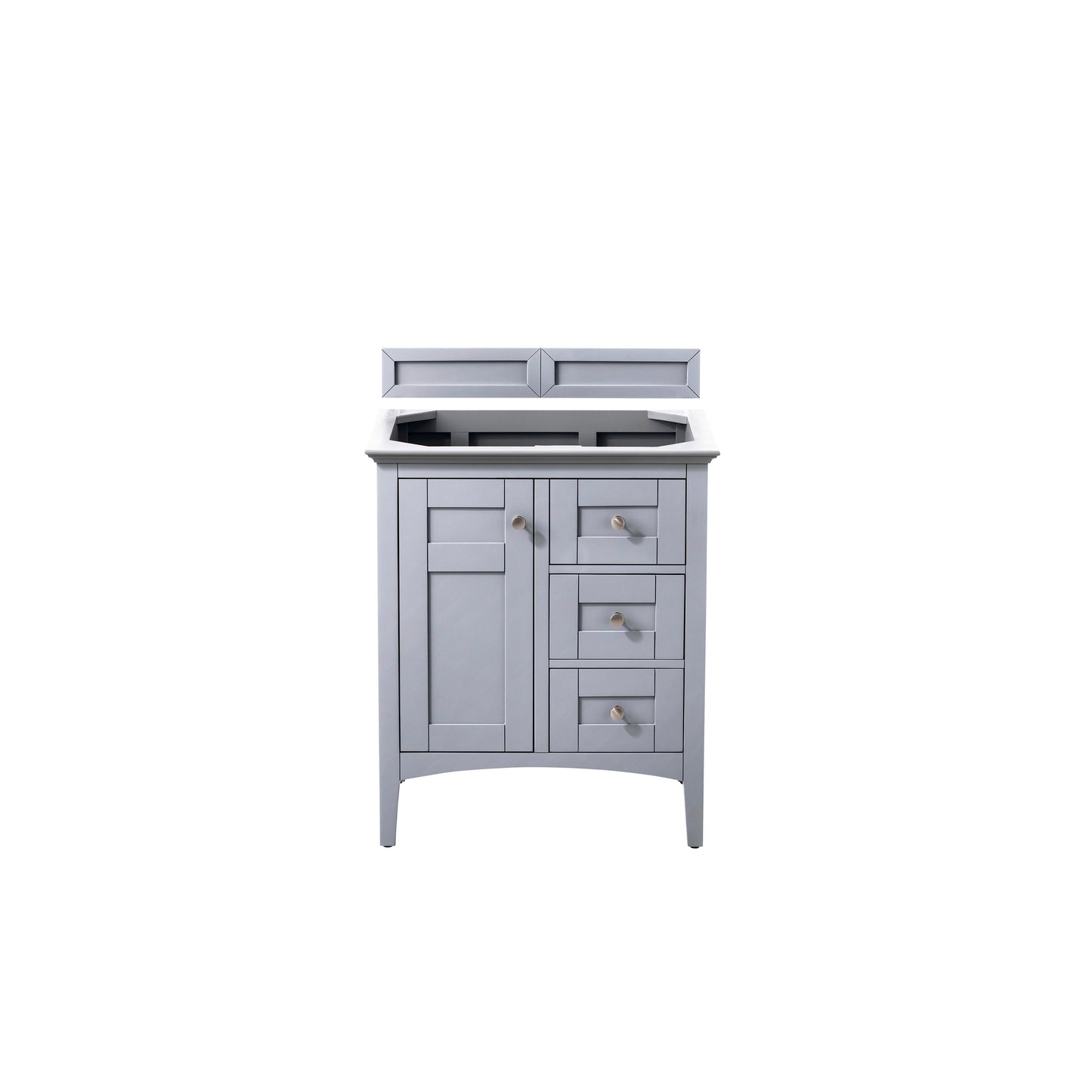 James Martin Vanities Palisades 30" Silver Gray Single Vanity