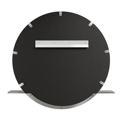 James Martin Vanities Platform 24" Brushed Nickel Mirror