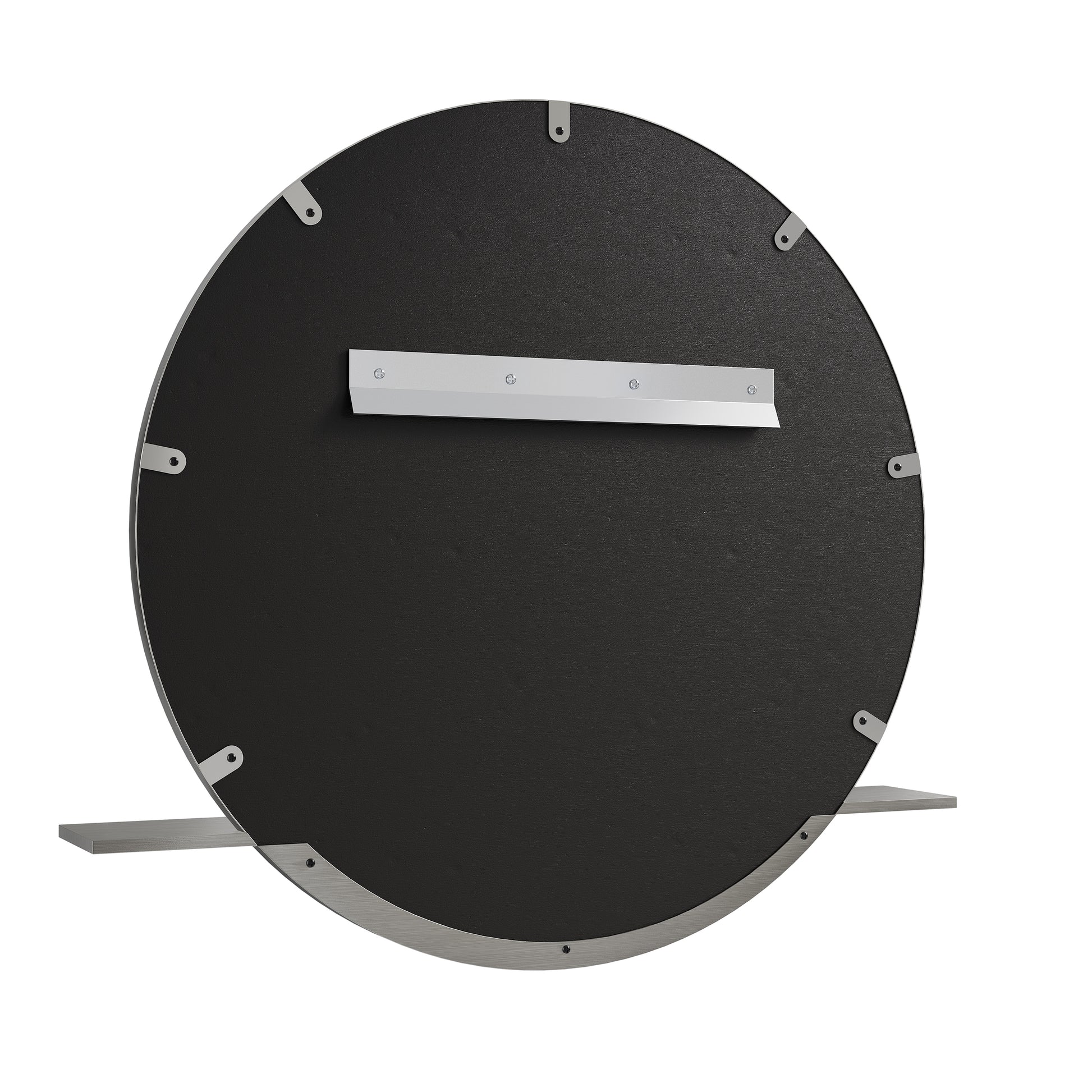 James Martin Vanities Platform 24" Brushed Nickel Mirror