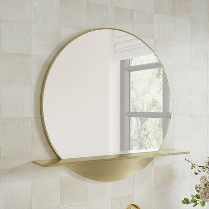 James Martin Vanities Platform 24" Radiant Gold Mirror