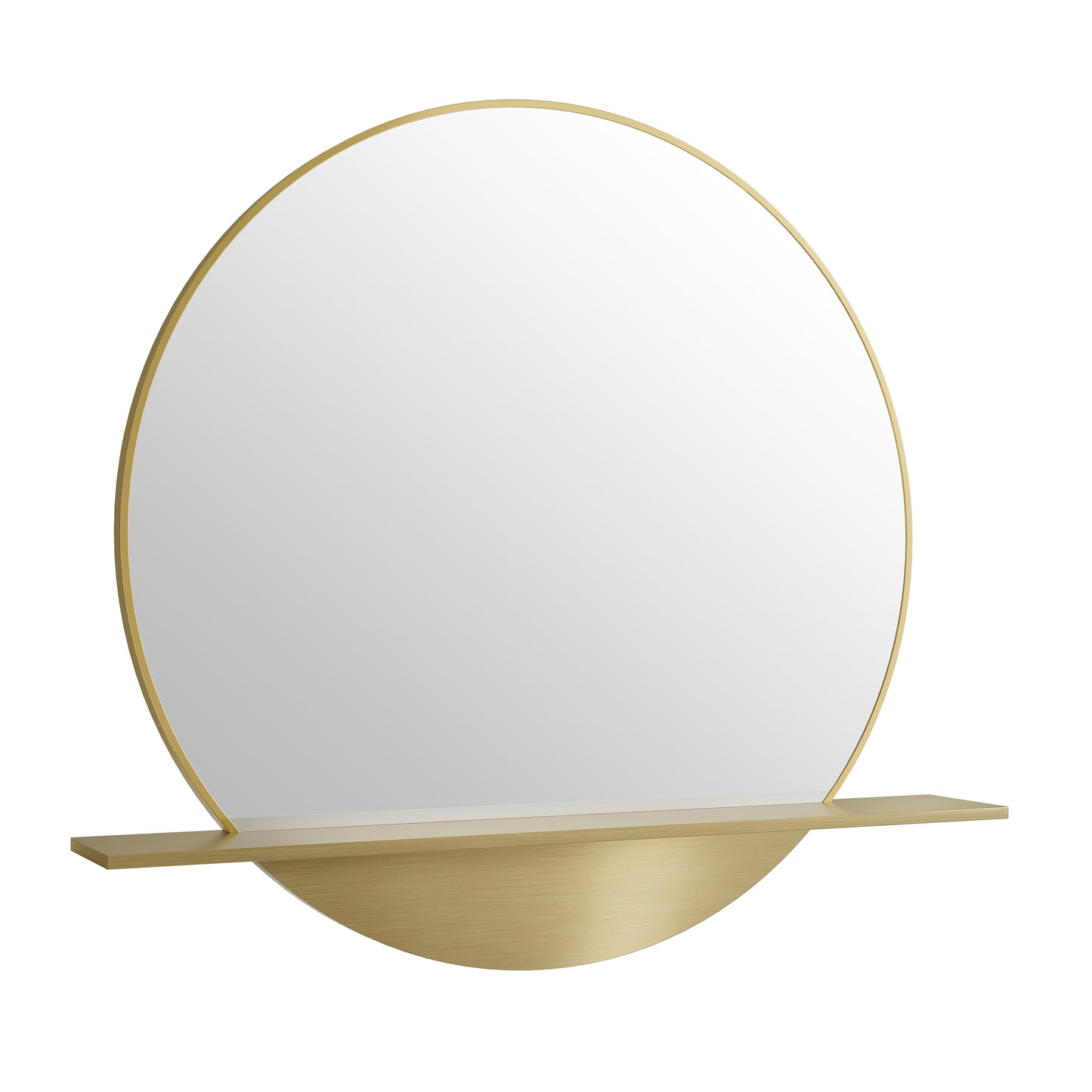 James Martin Vanities Platform 24" Radiant Gold Mirror