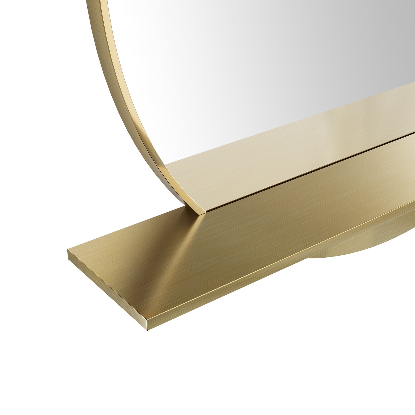 James Martin Vanities Platform 24" Radiant Gold Mirror