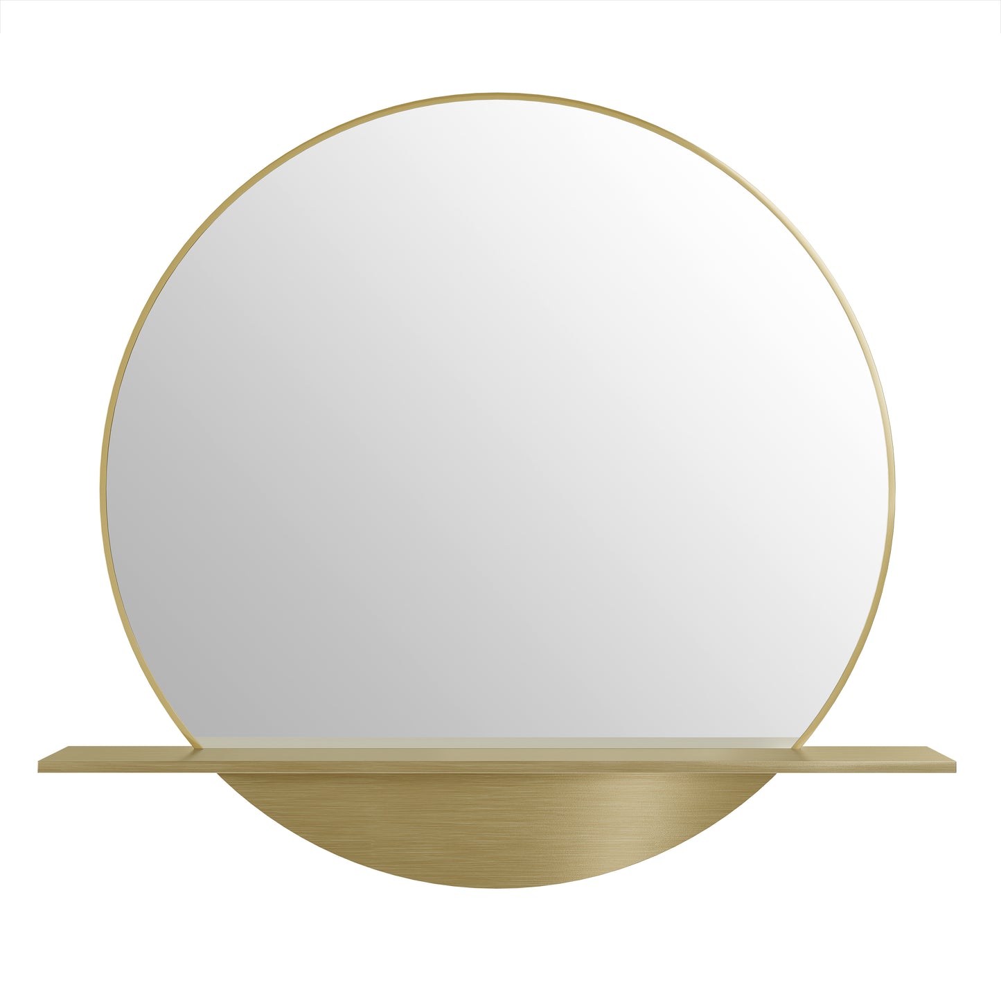 James Martin Vanities Platform 24" Radiant Gold Mirror