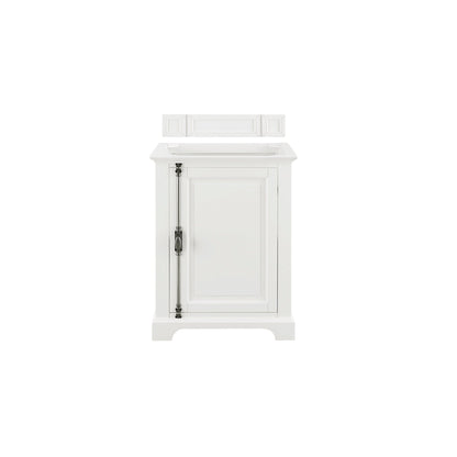 James Martin Vanities Providence 26" Bright White Single Vanity Cabinet