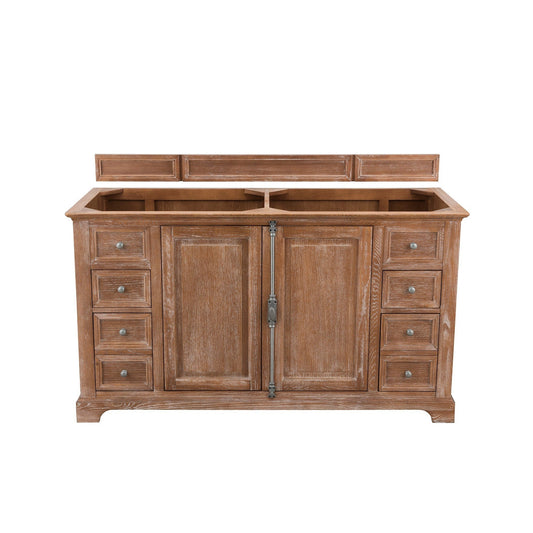 James Martin Vanities Providence 60" Driftwood Double Vanity Cabinet
