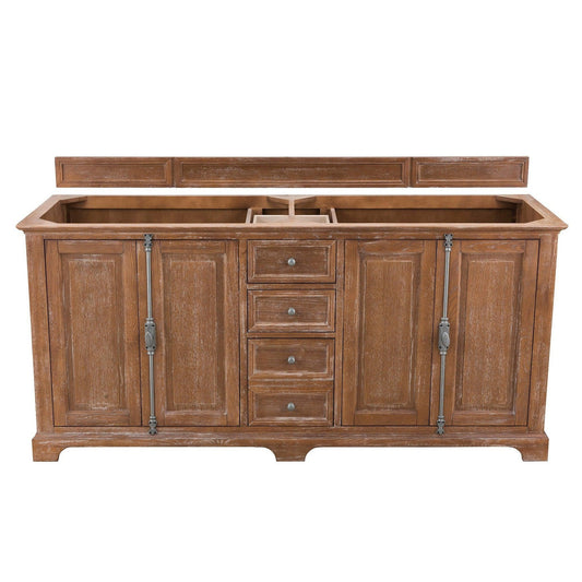 James Martin Vanities Providence 72" Driftwood Double Vanity Cabinet