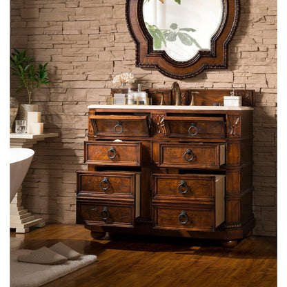 James Martin Vanities Regent 41" English Burl Single Vanity