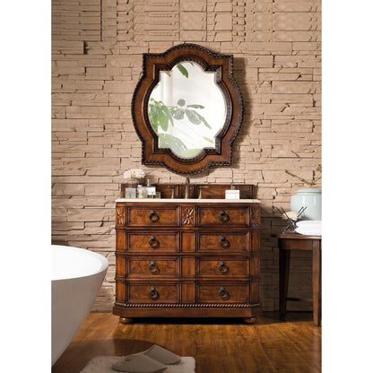 James Martin Vanities Regent 41" English Burl Single Vanity