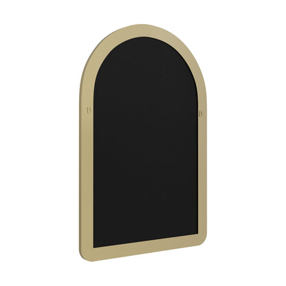 James Martin Vanities Rohe 24" Champagne Brass Arched Mirror