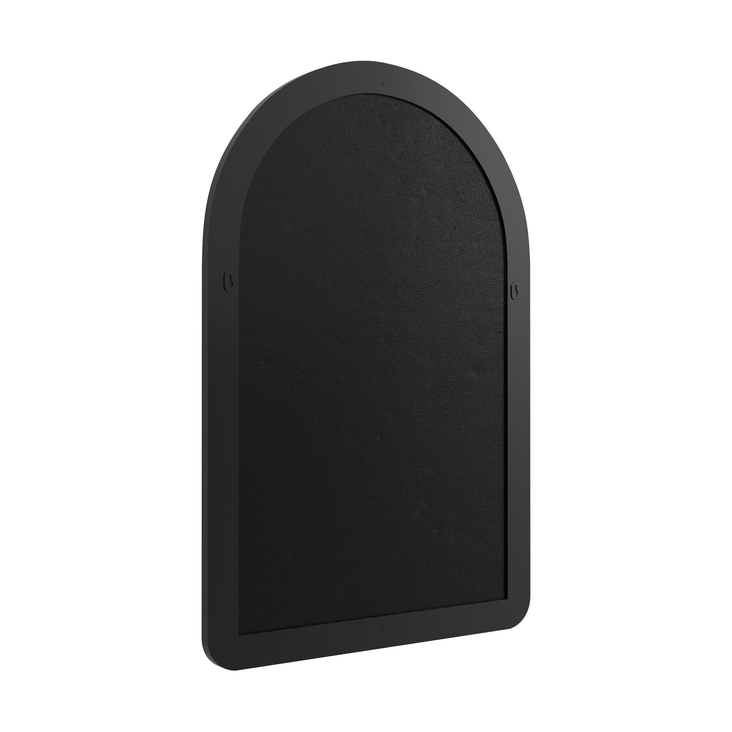 James Martin Vanities Rohe 24" Matte Black Arched Mirror