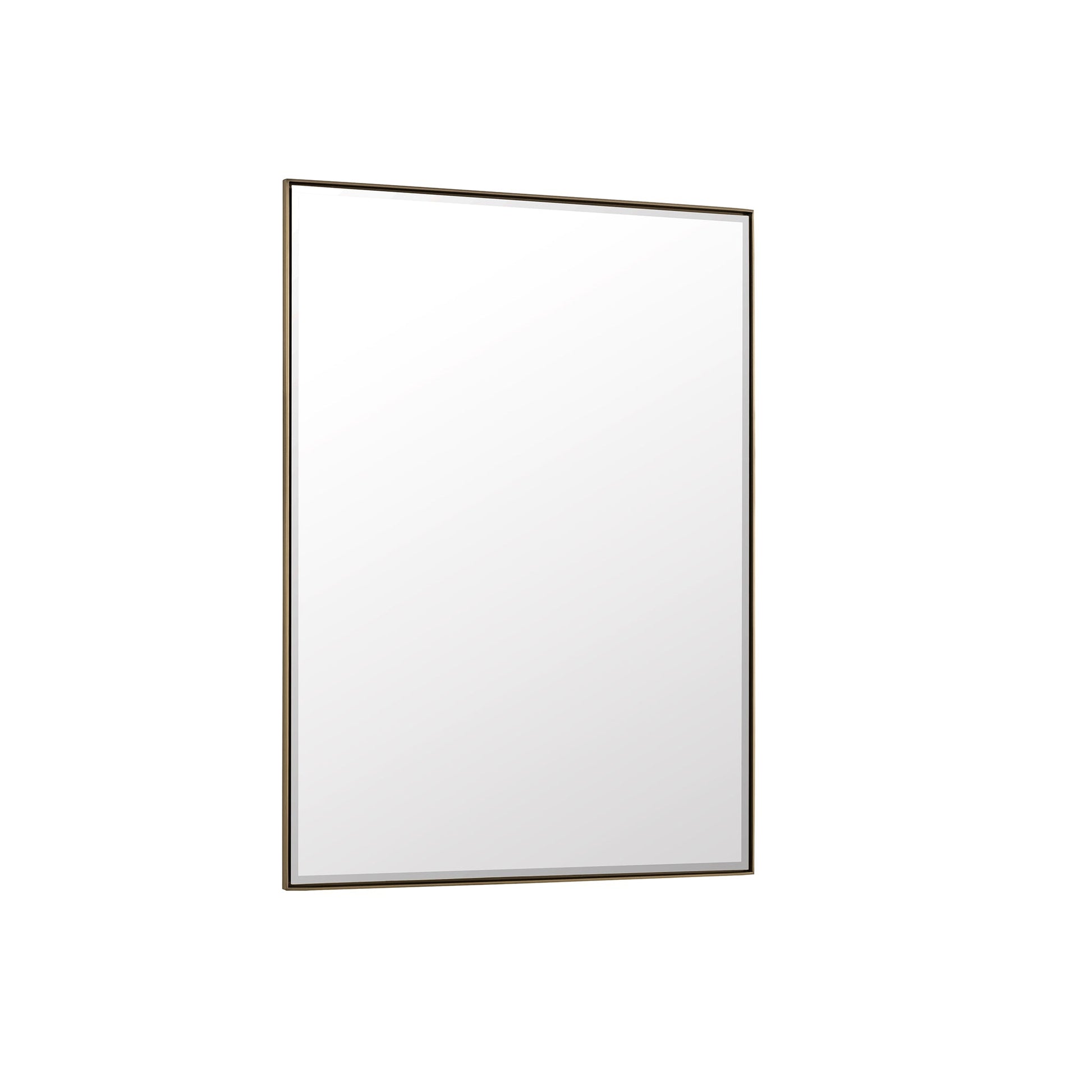 James Martin Vanities Rohe 30" Champagne Brass Mirror