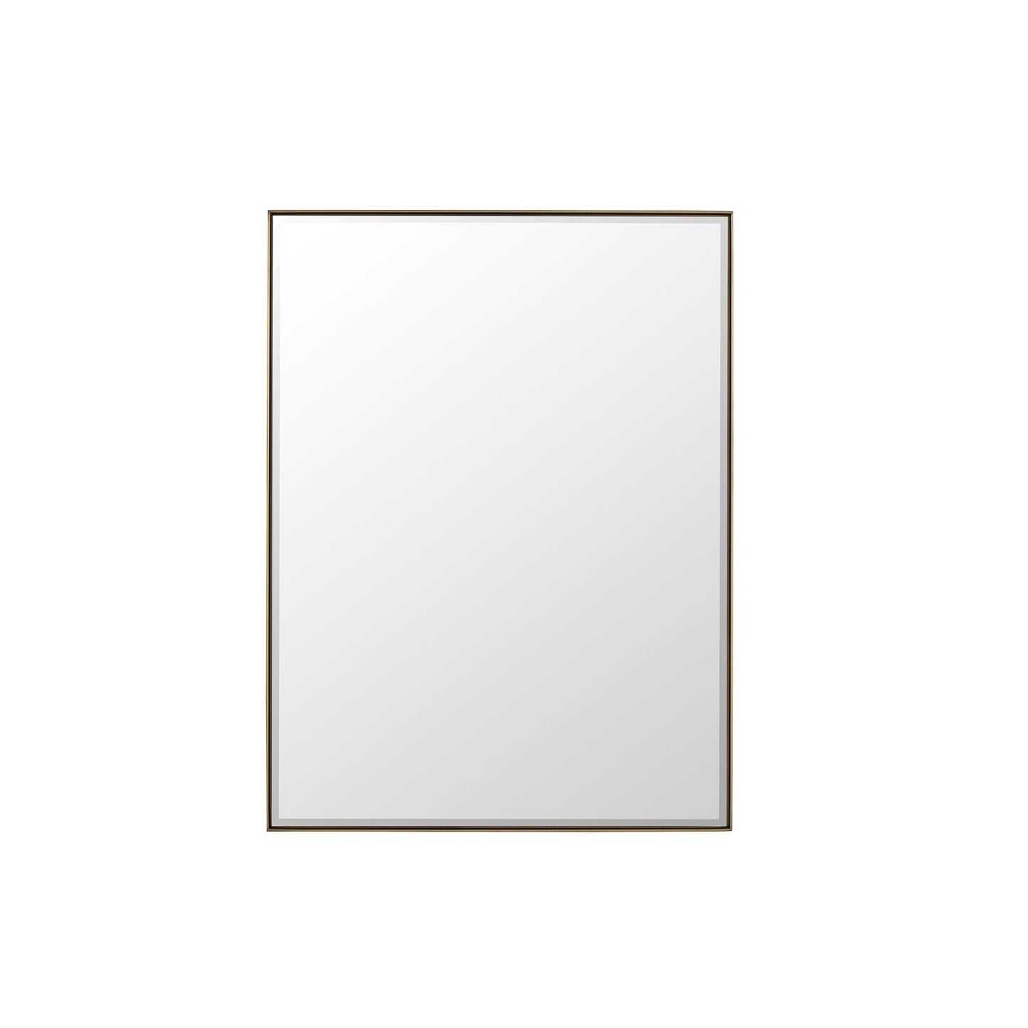 James Martin Vanities Rohe 30" Champagne Brass Mirror