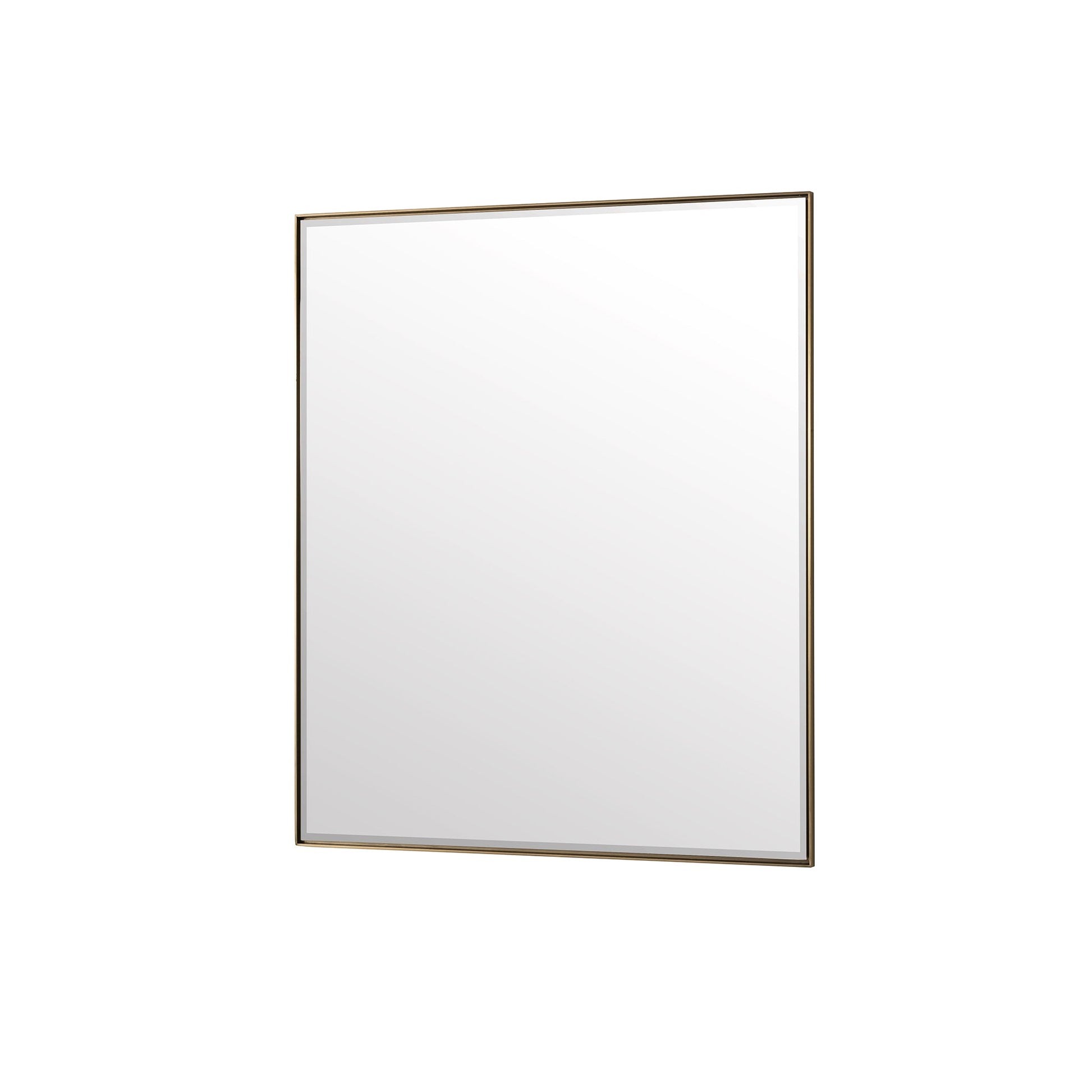 James Martin Vanities Rohe 36" Champagne Brass Mirror