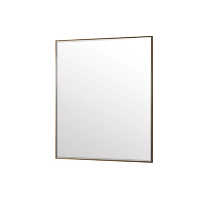 James Martin Vanities Rohe 36" Champagne Brass Mirror