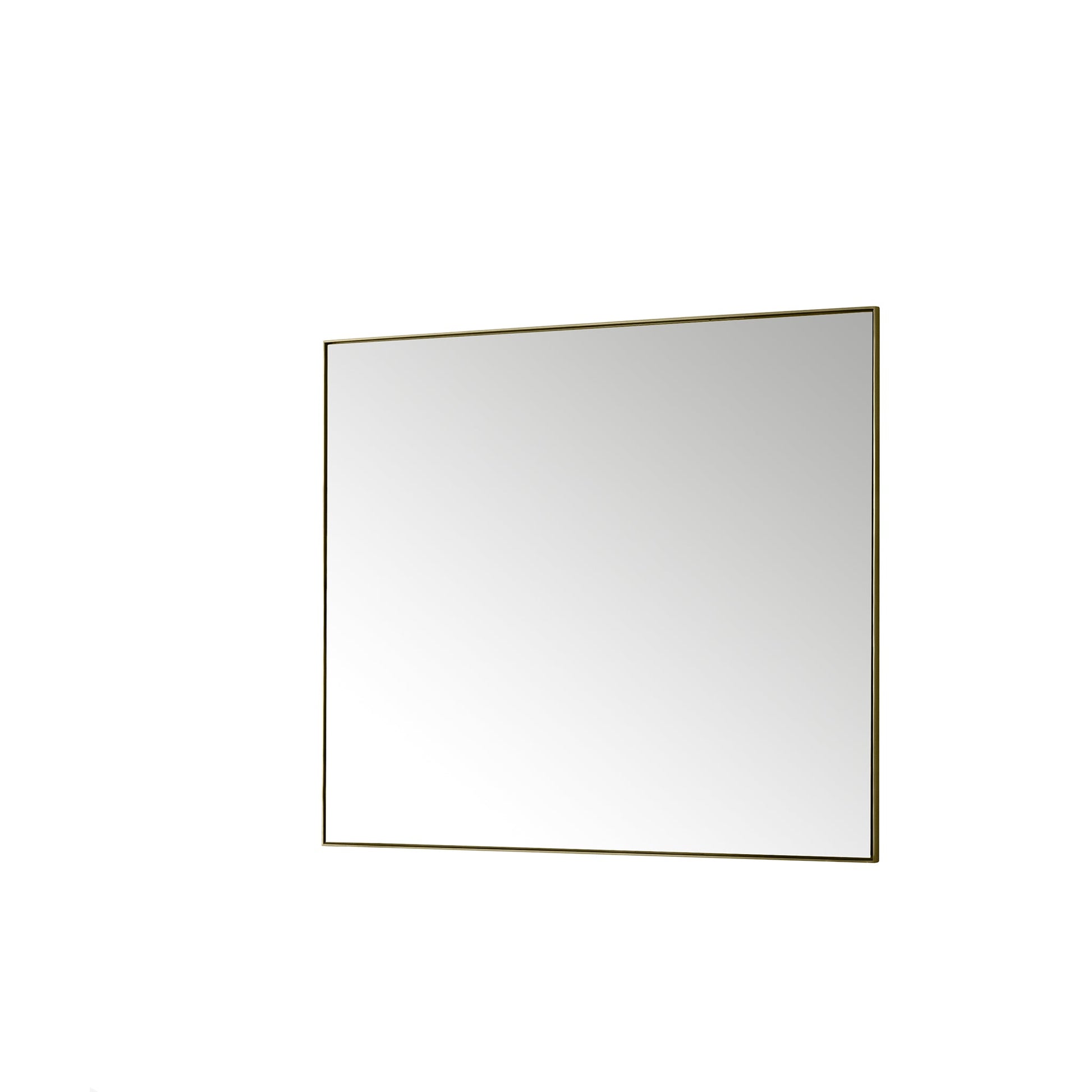 James Martin Vanities Rohe 48" Champagne Brass Mirror