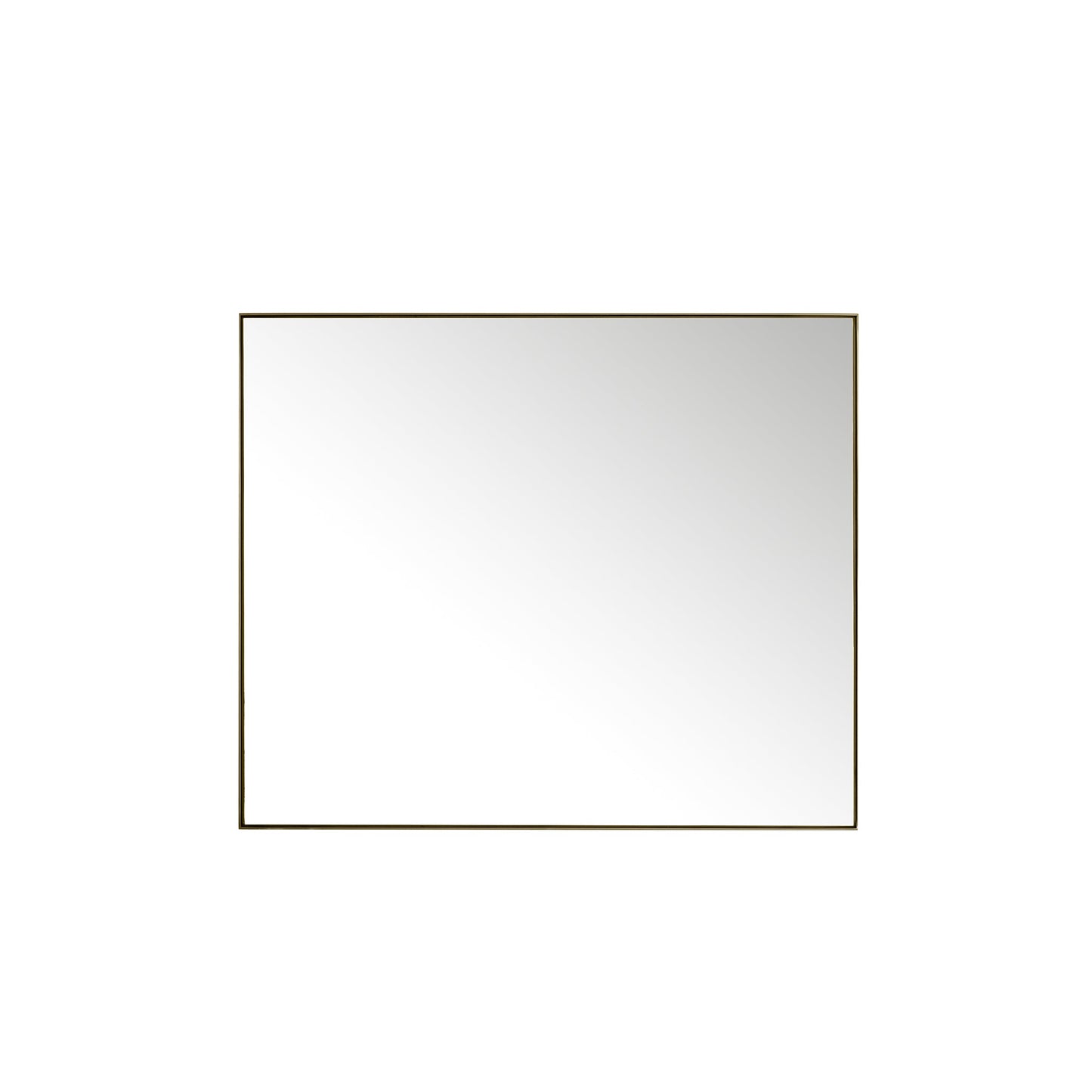 James Martin Vanities Rohe 48" Champagne Brass Mirror