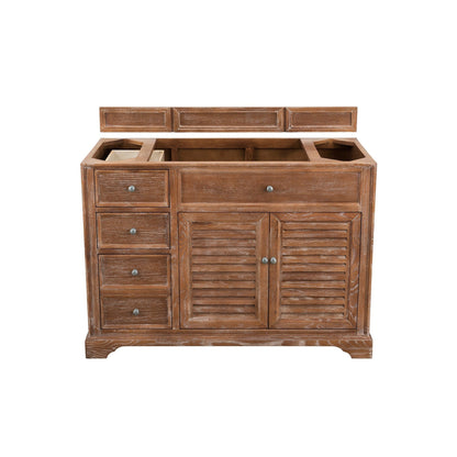 James Martin Vanities Savannah 48" Driftwood Single Vanity Cabinet