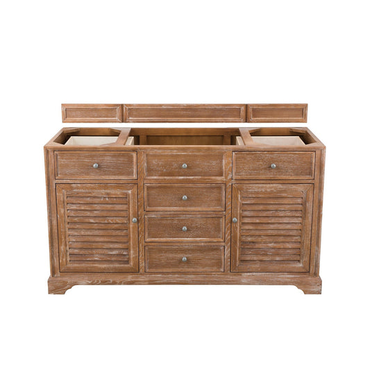 James Martin Vanities Savannah 60" Driftwood Single Vanity Cabinet