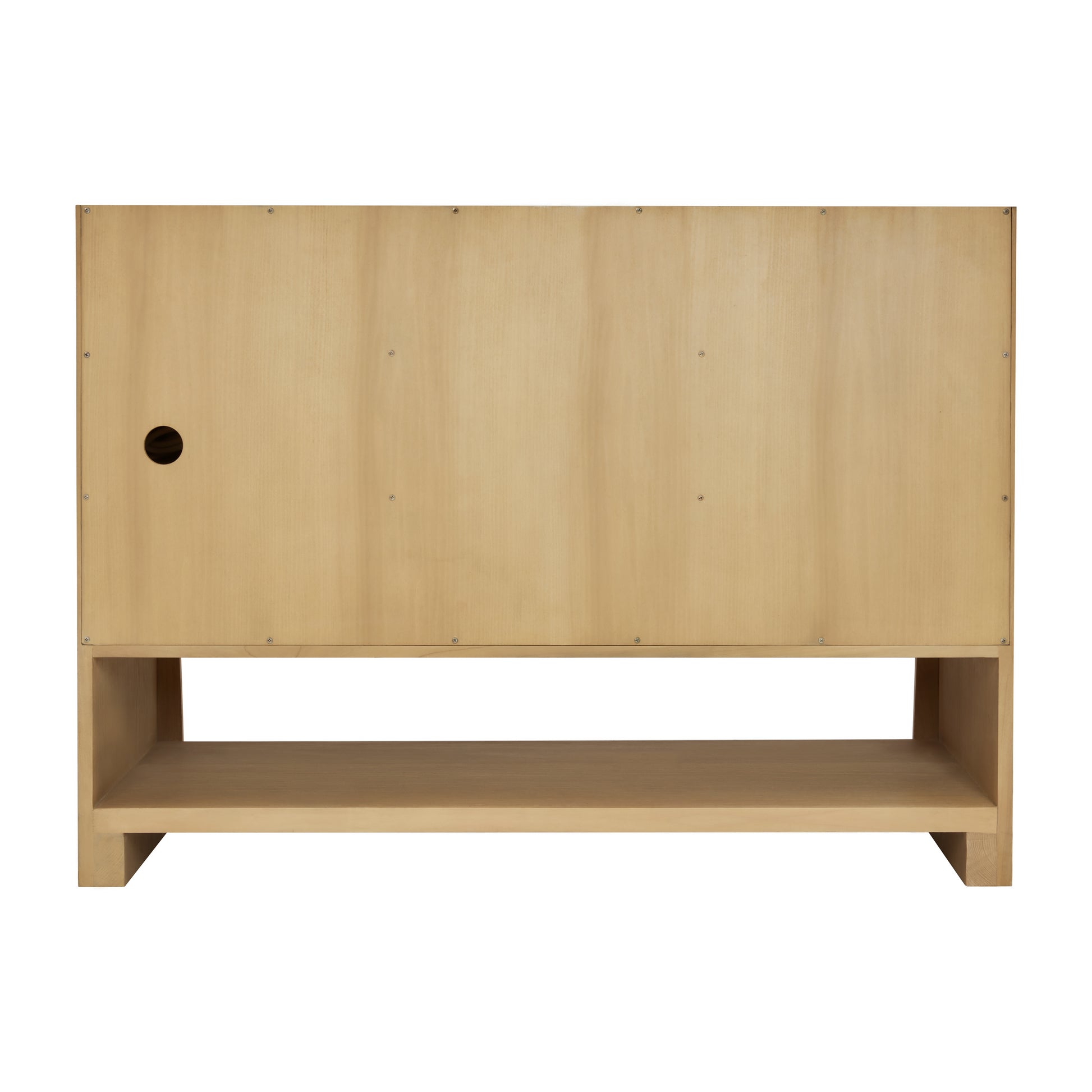 James Martin Vanities Solene 48" Seaside Oak Single Vanity With 3cm Eternal Jasmine Pearl Quartz Top