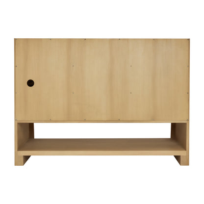 James Martin Vanities Solene 48" Seaside Oak Single Vanity With 3cm Lime Delight Quartz Top