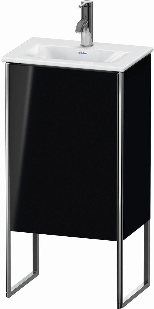 Duravit XSquare 17" Black One Door Floorstanding Vanity Unit (XS4520L4040)