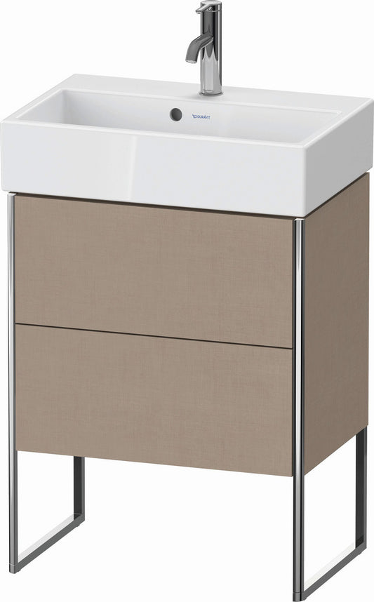 Duravit XSquare 23" Linen Two Drawer Floorstanding Vanity Unit (XS447807575)