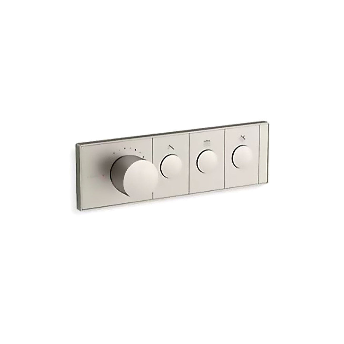 Kohler Anthem K-26347-9 Brushed Nickel 3-outlet Thermostatic Valve Control Panel