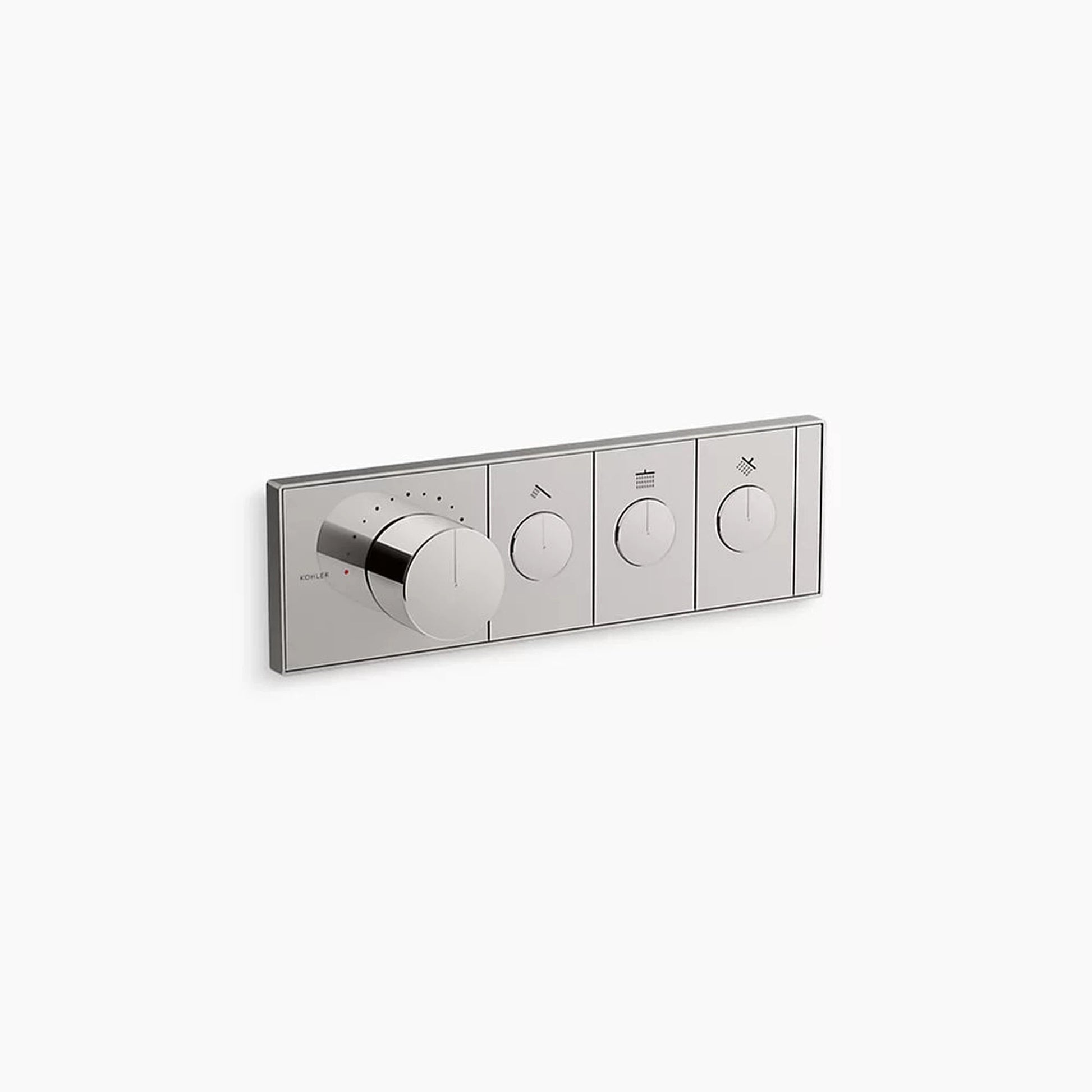 Kohler Anthem Vibrant Titanium 3-outlet Thermostatic Valve Control Panel