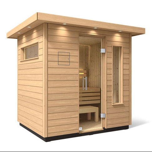 Kohler C2 3 Persons Douglas Fir Outdoor Sauna Kit