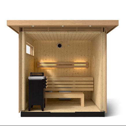 Kohler C2 3 Persons Douglas Fir Outdoor Sauna Kit
